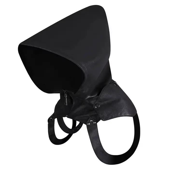 Y Demo Techwear-Sweat à capuche Ninja pour femme, RifibrSALE punk, bretelles zippées, costume de scè
