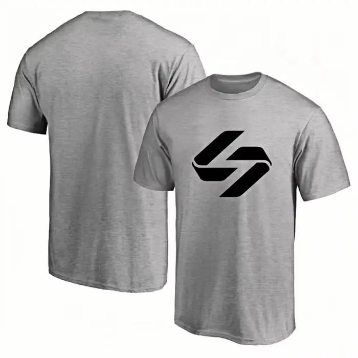 Luka Doncic Logo T-Shirt de basket-ball homme pur coton col rond manches courtes jour de jeu léger e