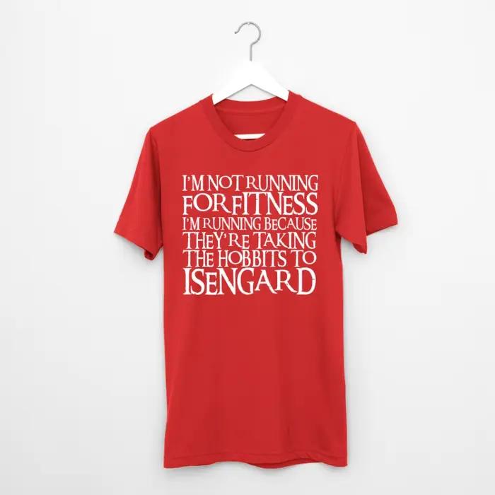 Hobbits To Isengard T-Shirt terre du milieu haut de jogging T-Shirt vêtements graphique chemise à ma