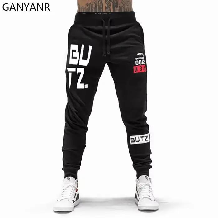 GANYANR – pantalon de Sport pour hommes, Jogging, course, entraînement, Leggings, survêtement, muscu