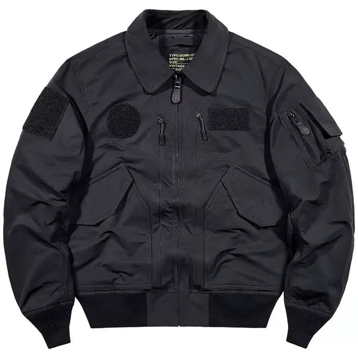 Blouson aviateur militaire pour homme, veste cargo, streetwear de baseball, manteau de pilote mascul