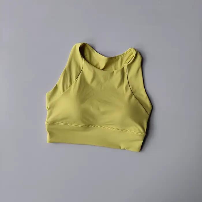 Soutien-gorge de Yoga pour femmes, Fitness, soutien-gorge de gymnastique à fort Impact, coussinet pu