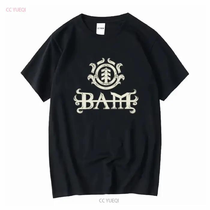 T-shirt Bam Margera pour homme, groupe musical, tailles S à 5XL, vintage, délavé, confortable, éléga