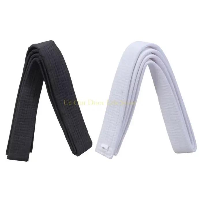 77uf Taekwondo CEINTURE KARATE COURTRE BLANC CEINTURE BLANCE 180 long ceinture douce pour les enfant