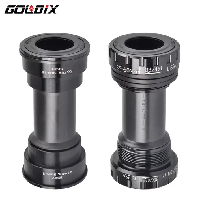 GOLDIX BB68/BB92 Boîtiers de pédalier de vélo Adaptateur Manivelle 1.37/24mm pour VTT Road Bike  Acc