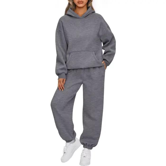 Sweat à capuche à la mode pour femmes, manches dénudées, sport décontracté, pantalon polyvalent à la