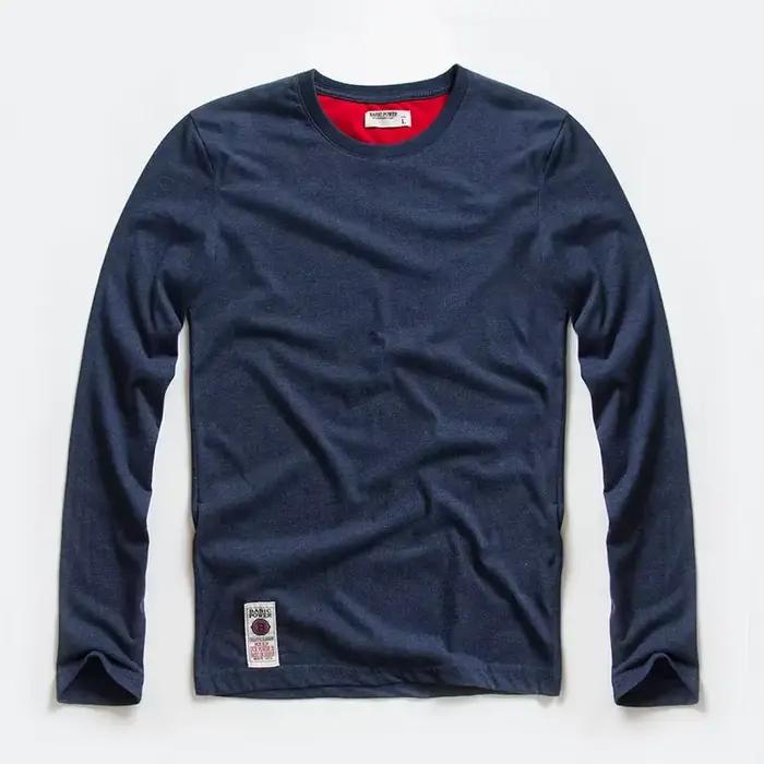 T-shirts pour hommes, sweat-shirt Y2k, pull-over décontracté à manches longues, vêtements pour homme