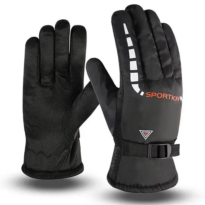 Gants de cyclisme d'hiver imperméables et antidérapants, pour Sports de plein air, Ski, cyclisme, Mo