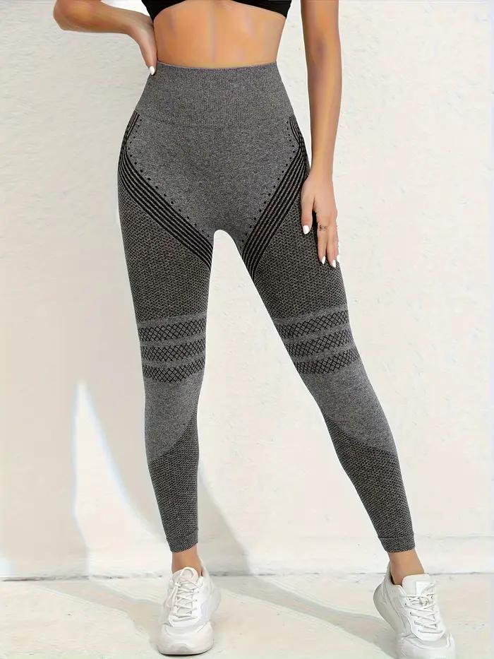 Leggings de sport à séchage rapide à haute élasticité, pantalons de yoga sans couture pour le levage