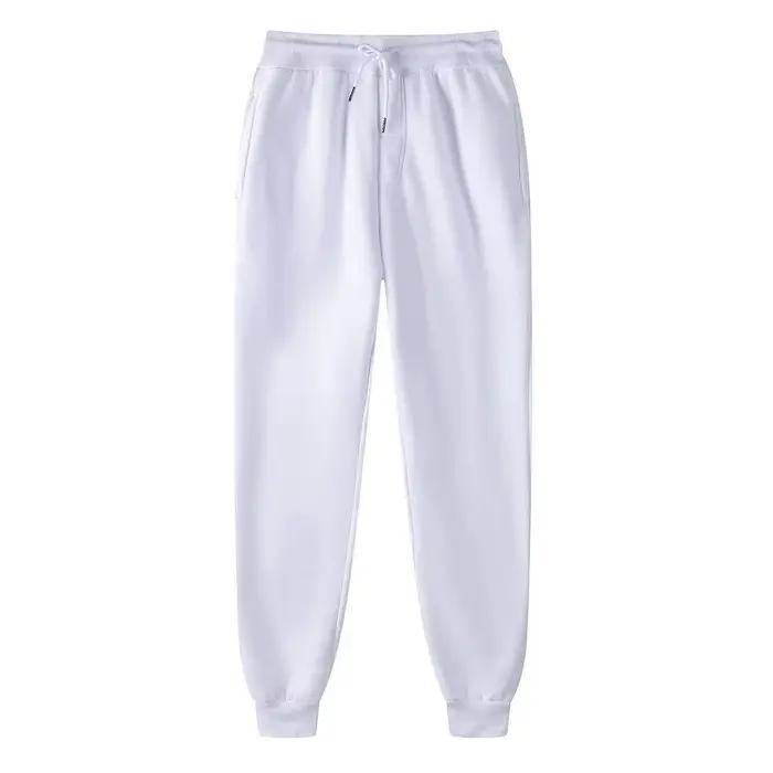 Pantalon de survêtement décontracté pour homme, pantalon de sport unisexe, monochrome, mode automne 