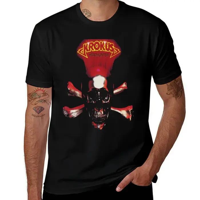 T-shirt décontracté avec logo krokus original, best-seller, pour hommes