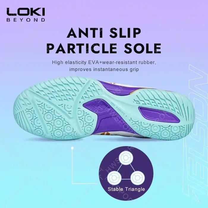 LOKI TELSON chaussures de Tennis de Table hommes femmes confort Ping-Pong baskets anti-dérapant prof
