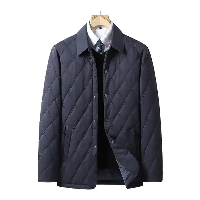 CHRLCK grande taille homme vêtements hommes épaissi coton coupe-vent chaud hiver veste hommes haute 