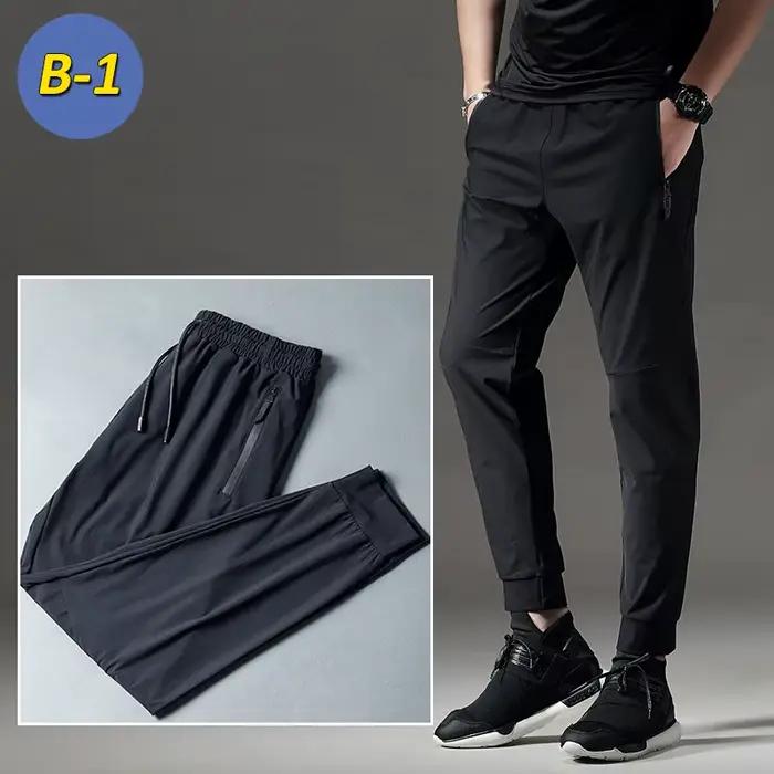 Pantalon de survêtement skinny long pour homme, pantalon de course, jogging, jogging, entraînement, 