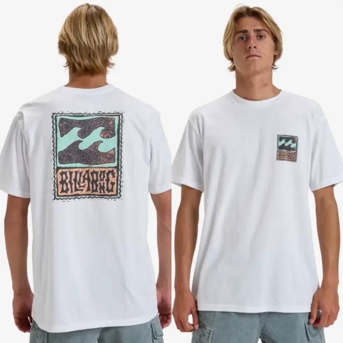 T-shirt en coton avec motif graphique de marque tendance pour hommes et femmes, style streetwear est