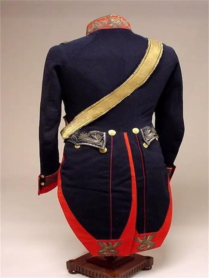 Veste d'officiers de Hussar tressé en or de la guerre civile américaine historique pour hommes avec 