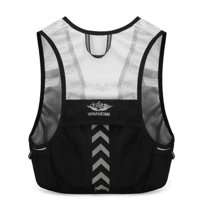 Sac à dos de trail running en nylon, respirant, fonctionnel, gilet d'hydratation ultraléger, impermé