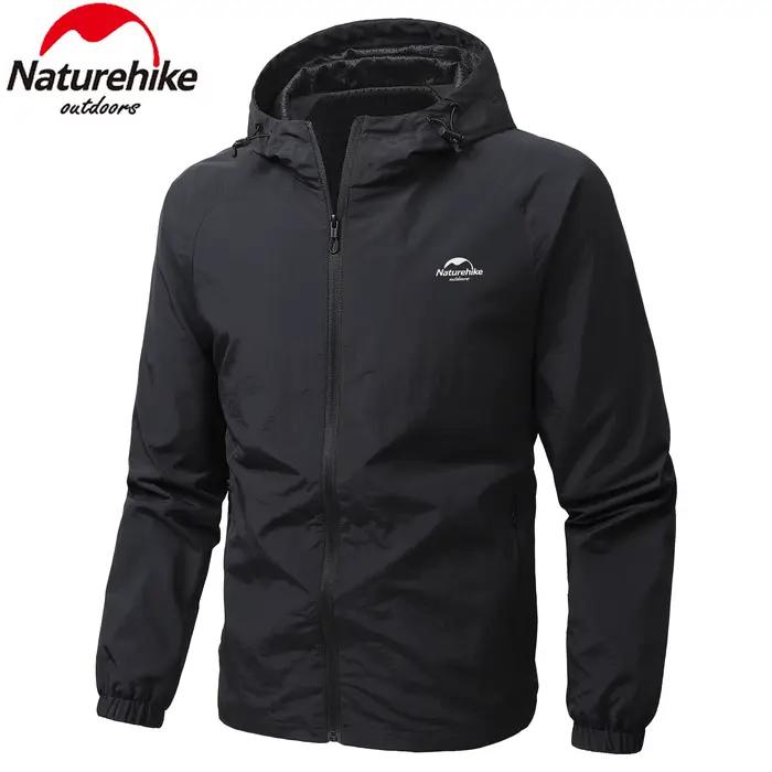 Naturehike – veste de randonnée pour hommes, veste de sport à séchage rapide, coupe-vent respirant, 