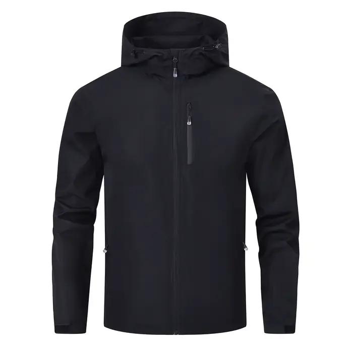 Manteau imperméable d'été pour hommes, veste imperméable légère et respirante pour le Camping, la ra