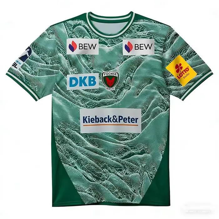 Nouveau maillot de handball FUCHS Berlin 2026 - Vêtement de sport respirant, confortable, élégant et