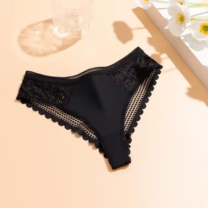 TrowBridge – sous-vêtements en dentelle pour femmes, string taille basse, culotte sexy en dentelle f