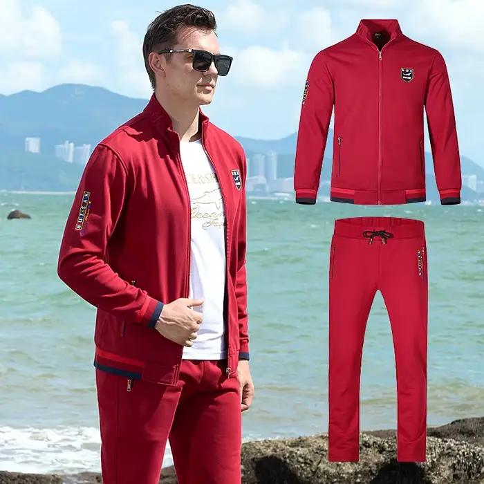 Survêtement de sport pour hommes, tenue de jogging, imbibée, basket-ball, mode, style décontracté, s