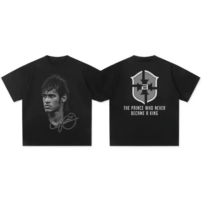 Nouveau T-shirt décontracté de football Cristiano Ronaldo Neymar été 2026 pour hommes et femmes, mar