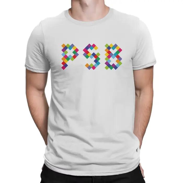 PSB Eugène Économie pour hommes, 100% coton, Économie à la mode, Col rond, Animalerie, Garçons Tee S
