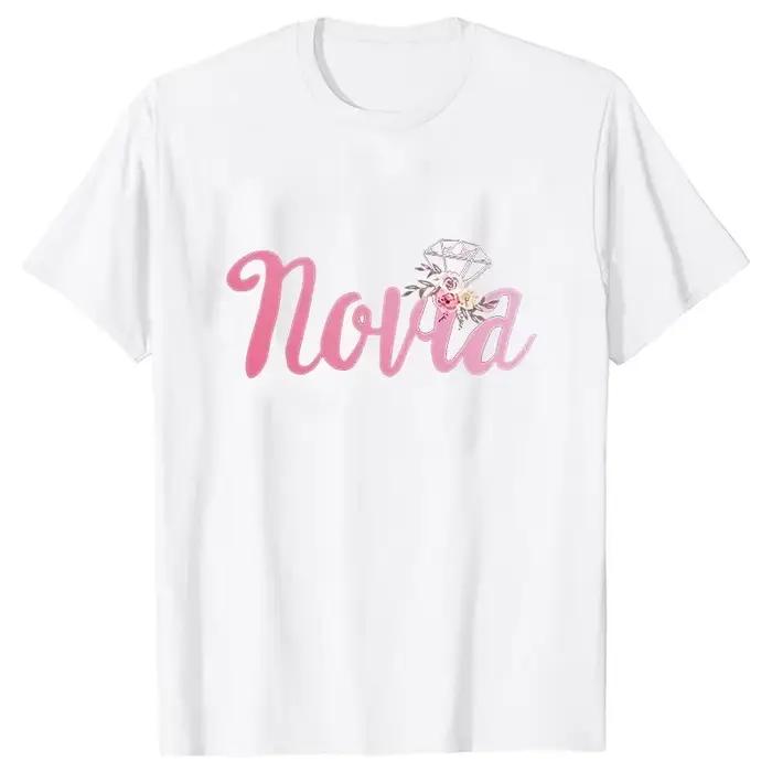 T-shirt pour enterrement de vie de jeune fille (EVJF), fête prénuptiale, équipe de la mariée espagno
