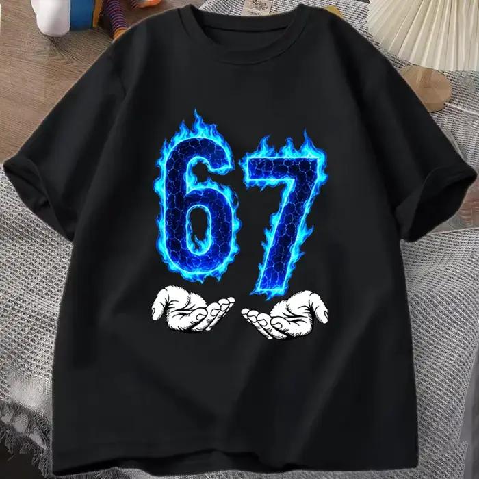 Nouveau T-shirt Meme pour Hommes et Femmes, Imprimé Amusant, Manches Courtes d'Été, Coupe Ample et C