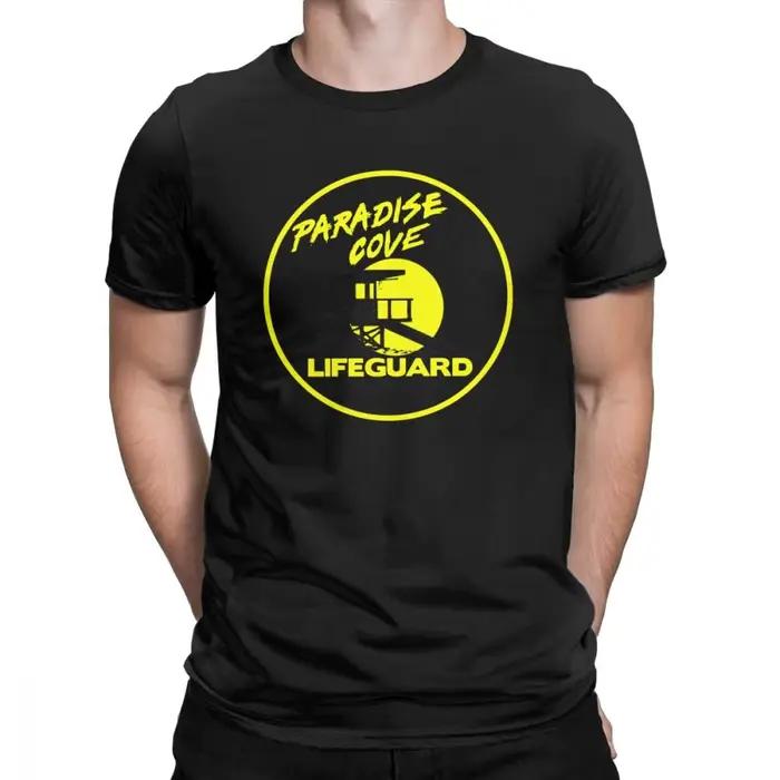 T-shirt homme, uniforme de sauvetage, 100 coton, Baywatch, Beach Bay Watch, drôle