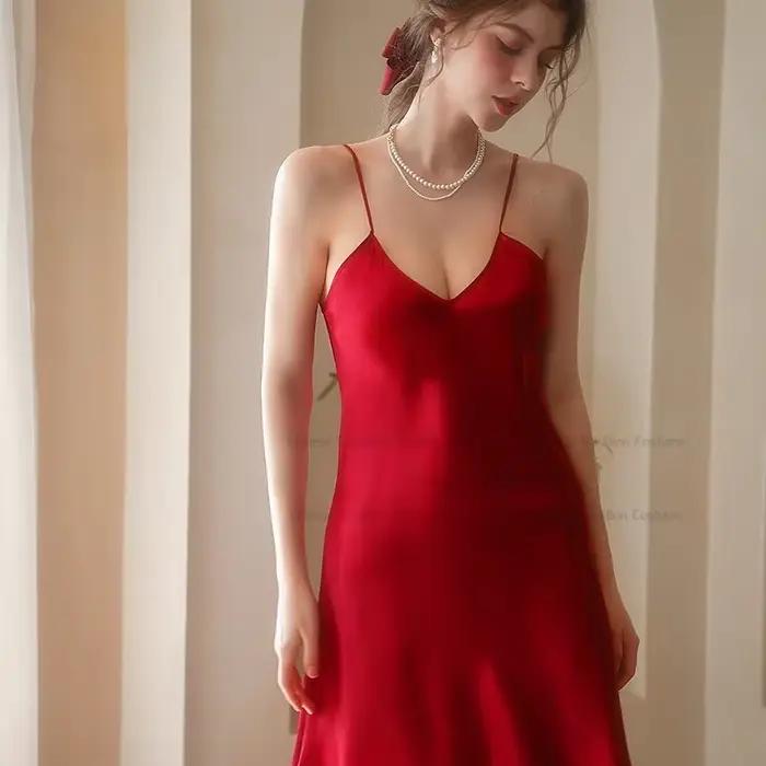 Robe Ultra longue en dentelle Patchwork pour femmes, Kimono, vêtements De nuit Sexy, soie glacée, Ro
