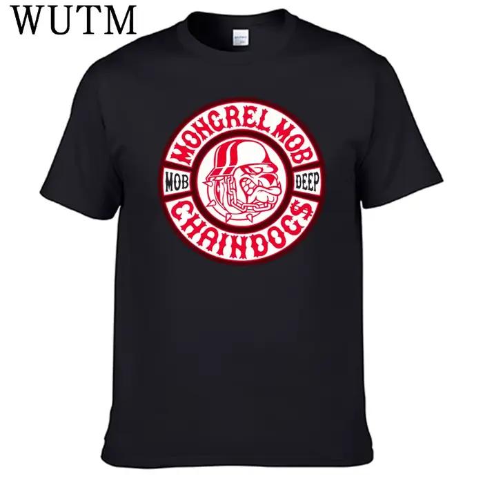 Mongrel Mob t-shirt 100% coton hommes chemise