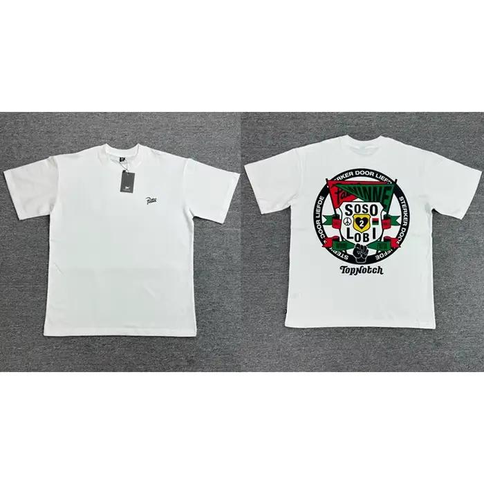 T-shirt Patta tendance, style streetwear, décontracté, PATTA, manches courtes, tee-shirt pour homme 