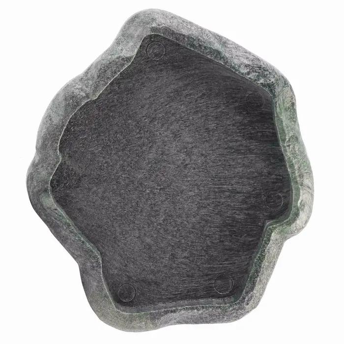 Mangeoire pour reptiles en résine ABS, bol de nourriture et d'eau pour roche, tortue et lézard