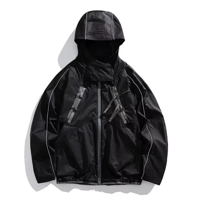Veste d'extérieur et combinaison de cyclisme transformable 2 en 1 : Master 3 styles (similaire/couch