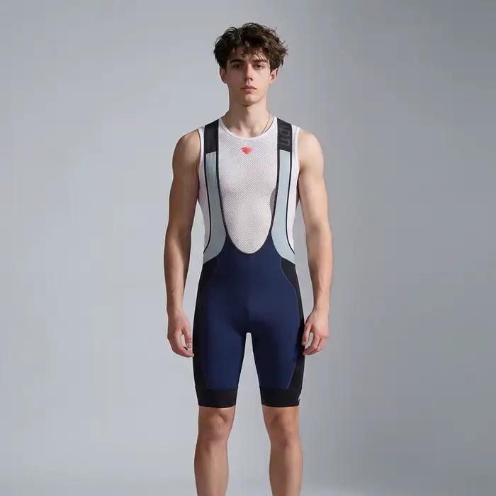 RION Ensemble de sport d'été pour homme : short à bretelles, tenue sans manches, vêtements de cyclis