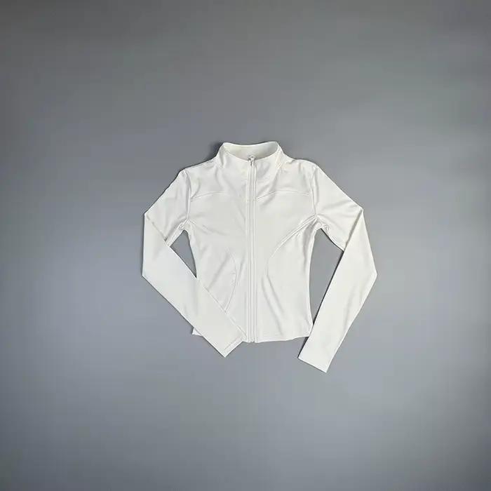 2025 nouveau manteau de Yoga veste de sport courte vêtements de Fitness pour femmes minceur corps sc