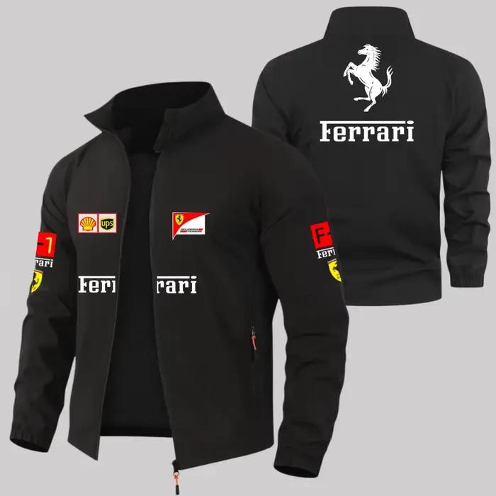 Scuderia Ferrari vintage de l'époque de Charles Leclerc. Hamilton. Veste uniforme Schumacher, veste 