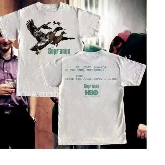 Nouveau t-shirt unisexe sur le thème des canards, inspiré de la série « Les Soprano » : Dr Melfi, vo
