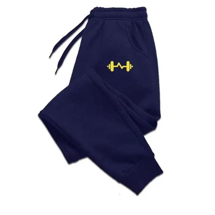 Pantalon de survêtement imprimé Barbell Smile pour hommes, Jogging, dehors, Mode, Proximité, Wstring