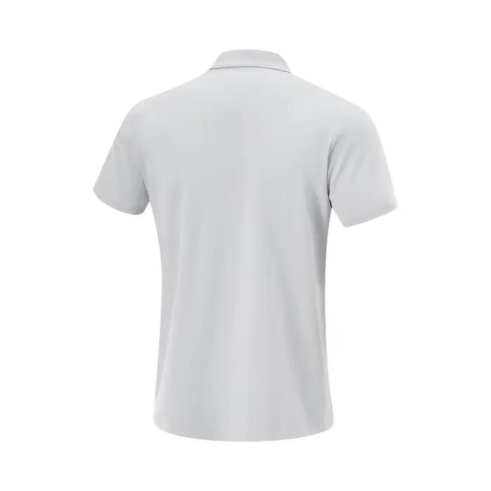 Li-ning T-shirt Polo d'entraînement pour hommes AT DRY FREEZE coupe régulière doublure respirante co