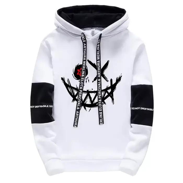 Sweat-shirt à capuche pour hommes, toutes saisons, survêtement de Sport décontracté, mode urbaine, S