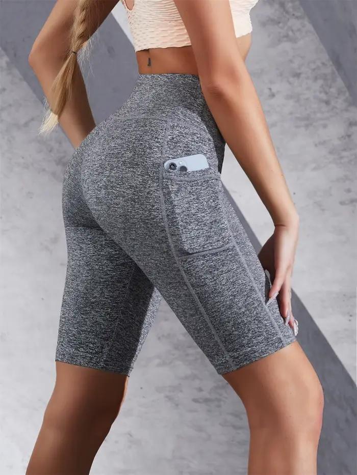 Short de Yoga de couleur unie pour femmes, Jogging, course à pied, cyclisme, Fitness, vêtements de s