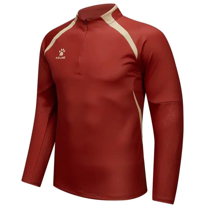 Kelme-Sweat-shirt à manches longues pour homme, sweat-shirt de sport, sweat à capuche d'entraînement