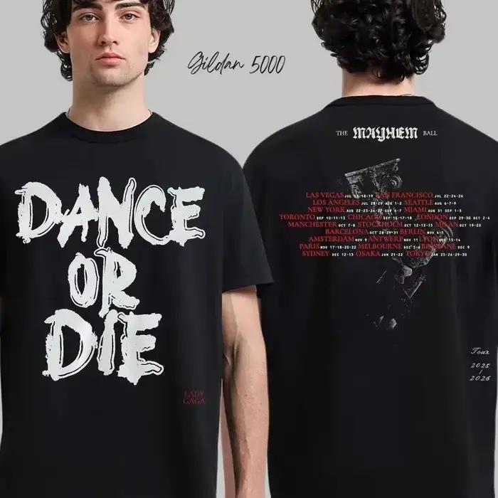 Fans T-shirt sport mode Streetwear col rond haut The Mayhem Ball Tour 2025 2026 exclusif Merch Dance