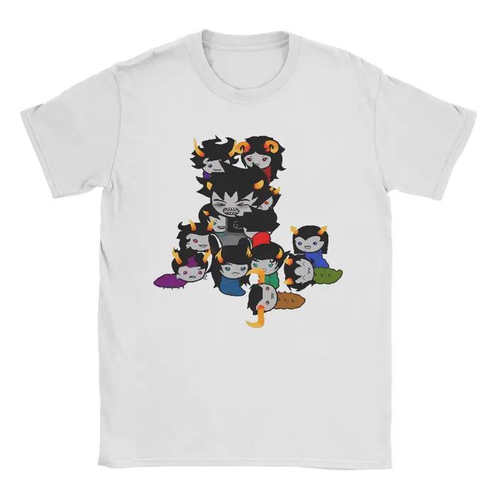 H-Homestucks (25) t-shirt plage coton t-shirts pour homme Harajuku t-shirt décontracté chemise à man