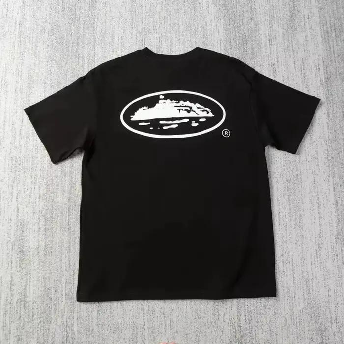 Nouveau T-shirt d'été 2026 à manches courtes imprimé bateau, col rond ample, respirant, demi-manches