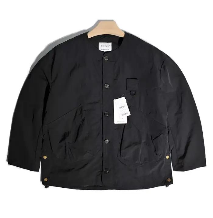Veste de travail d'extérieur coupe ample pour hommes, décontractée, sans doublure, multi-poches, Sty