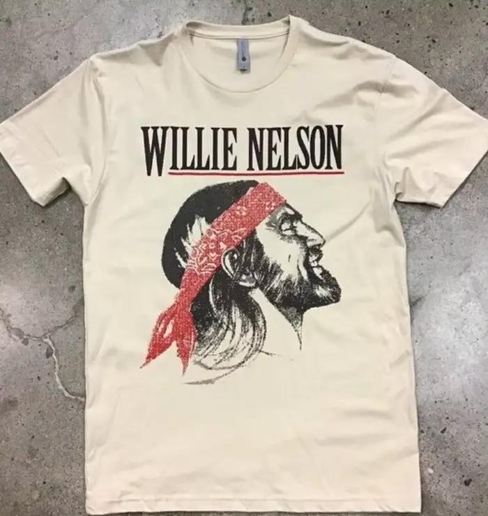 Willie Nelson Tee Cadeau pour la chemise du fan